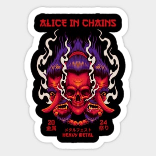 alice in chains Sticker